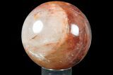 Polished Hematite (Harlequin) Quartz Sphere - lbs #133679-1